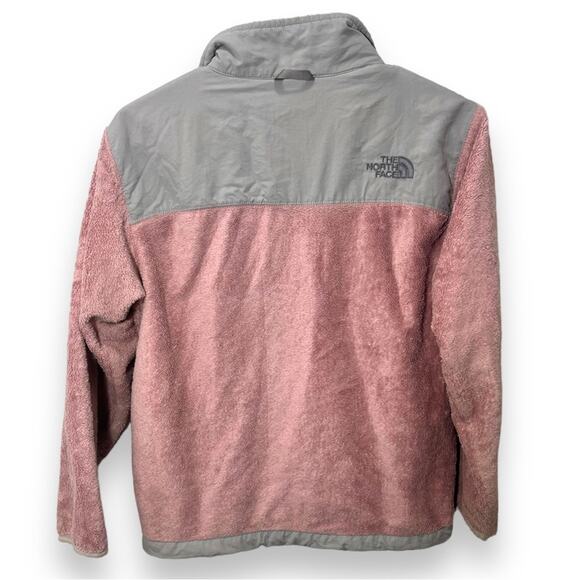 The North Face Pink and Gray Fleece Jacket - Picture 2 of 5